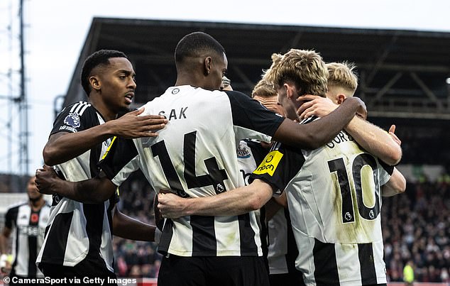 Nottingham Forest 1-3 Newcastle: Alexander Isak, Joelinton and Harvey Barnes net for Magpies after Murillo's header gave hosts lead