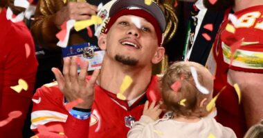 Patrick Mahomes' Mom in 'Tears' for Grandson Bronze's B-Day Gift
