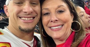Patrick Mahomes ' mom Randi has revealed she is voting for Donald Trump at the election