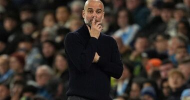 Pep Guardiola admitted that Man City are inside their own heads after their defeat by Spurs