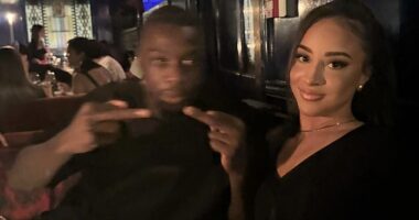 Porn star Teanna Trump has seemingly confirmed her relationship with a former Arsenal star