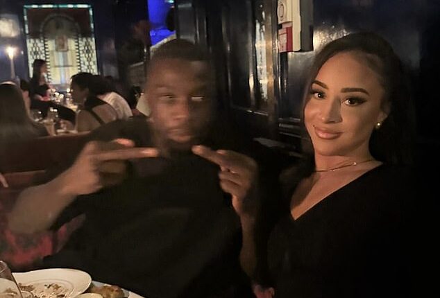 Porn star Teanna Trump has seemingly confirmed her relationship with a former Arsenal star