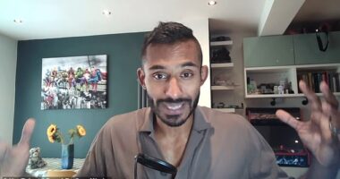 Dr Sohom Das (pictured) is a forensic psychiatrist and content creator from London. His YouTube channel is called A Psych for Sore Minds