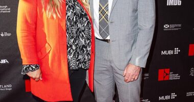 Neil Gray was driven in a ministerial car to attend the film bash with his wife Karlie