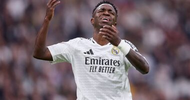 Vinicius Jr has blamed the 'crazy calendar' for his latest injury setback at Real Madrid