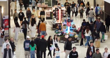 Retail sales climb again ahead of holiday shopping season. U.S. economy still has momentum.