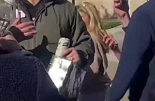 Jason Kelce angrily slammed a fan's phone to the ground at Penn State on Saturday