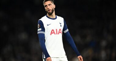 Rodrigo Bentancur has been hit with a seven-match ban after the FA's misconduct charge was upheld by an independent commission panel