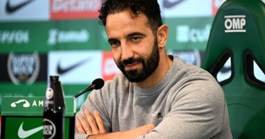 Ruben Amorim speaks for the first time since being confirmed as Man United's new boss, revealing he wanted to leave at the end of the season but was given three days to decide