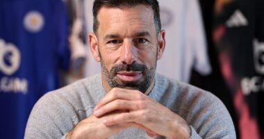 Ruud van Nistelrooy has revealed he is 'excited' to be the new manager of Leicester City