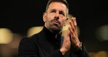 Ruud van Nistelrooy risks upsetting Ruben Amorim just three days before his arrival at the club as he reveals ambitions to be Man United manager - leaving incoming boss with big decision to make