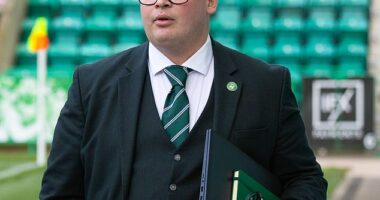 Derek White left the Easter Road club following allegations of inappropriate behaviour