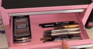 This toolbox has been repurposed by Aussie women