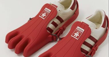 Shoppers have mercilessly mocked a new line of trainers designed by Adidas and Avavav which come with detachable rubber 'Superfingers'