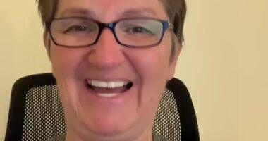 Dr Arlene Battishill gloated about buying champagne to toast Kamala Harris ' election win was swiftly left humbled after her devastating loss