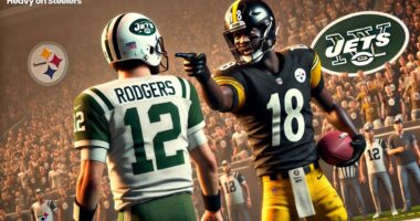 Steelers' Mike Williams Takes 'Petty' Shot at Jets' Aaron Rodgers