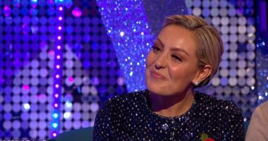 Strictly 's Amy Dowden has given fans an update following her health scare last week, as she appeared on the BBC spin-off show alongside JB Gill and Lauren Oakley on Friday