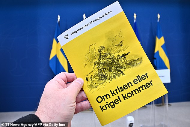 The booklet 'If Crisis or War Comes' contains information about how to prepare for emergencies, including war