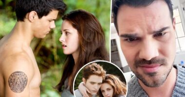 Taylor Lautner suggests 'Twilight' should've ended with Bella and Jacob together