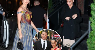 Taylor Swift seen with Zoë Kravitz in NYC after Channing Tatum split