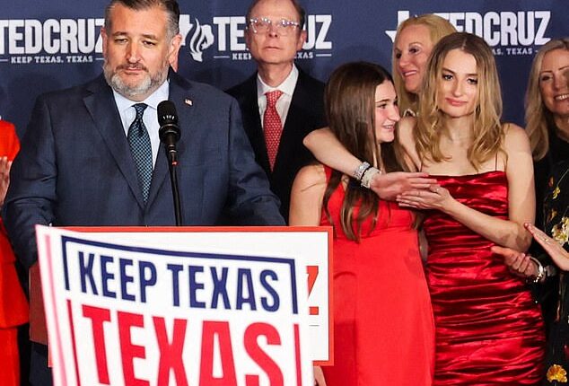 Ted Cruz's daughter goes viral for savage reaction to her father's praise for Trump