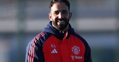 Ruben Amorim is preparing for his first European game as Man United boss against Bodo/Glimt