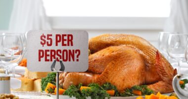 The latest $5 meal? This year’s Thanksgiving dinner.