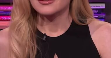 Fans noticed a change in Lindsay Lohan's, 38, face during her recent appearance on Watch What Happens Live With Andy Cohen