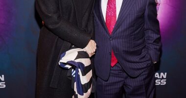 Tina Fey, 54, enjoyed a Broadway date night with her husband Jeff Richmond, 63, during a rare outing together at Thursday's opening night of Death Becomes Her