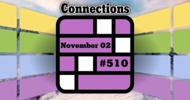 Today's Connections Hints & Answers For November 02, 2024 (Puzzle #510)