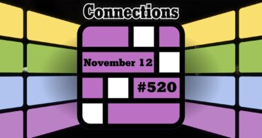 Today's Connections Hints & Answers For November 12, 2024 (Puzzle #520)