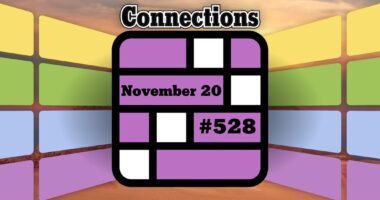 Today's Connections Hints & Answers For November 20, 2024 (Puzzle #528)