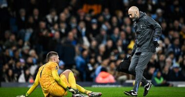 Tottenham goalkeeper Guglielmo Vicario suffered a fractured ankle in their win over Man City