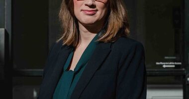 Rep.-elect Sarah McBride, who is the first openly-trans member of Congress