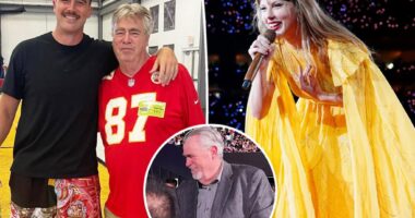 Travis Kelce's dad Ed attends Taylor Swift's Eras Tour show in Toronto