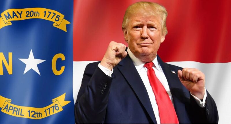 Trump Projected to Win in North Carolina.