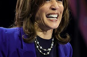 Vice President Kamala Harris on October 31