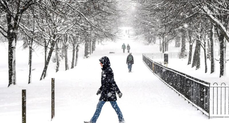 UK weather: Met Office issues UK snow and ice warnings for up to 20cm of snowfall