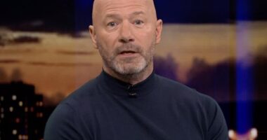 Match of the Day tradition was broken on Saturday night as Alan Shearer had the first word