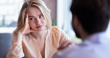 A woman has recalled the 'worst date of [her] life' that saw her crush asking to split a $20 bill and left her wanting to take a break from the romantic scene (stock image)