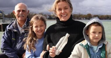 Ontario-native Makenzie Van Eyk (pictured) wrote a letter about the water cycle, put it in a glass bottle (pictured) as part of a fourth grade class assignment, and threw it into Lake Saint Clair in 1998. Now, 26 years later, she has been reunited with her project