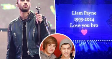 Zayn Malik pays tribute to Liam Payne during concert in Leeds