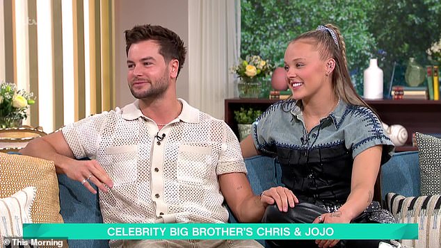 Celebrity Big Brother’s Jojo Siwa and Chris Hughes stun This Morning viewers as they reveal the truth about their relationship in first joint TV interview