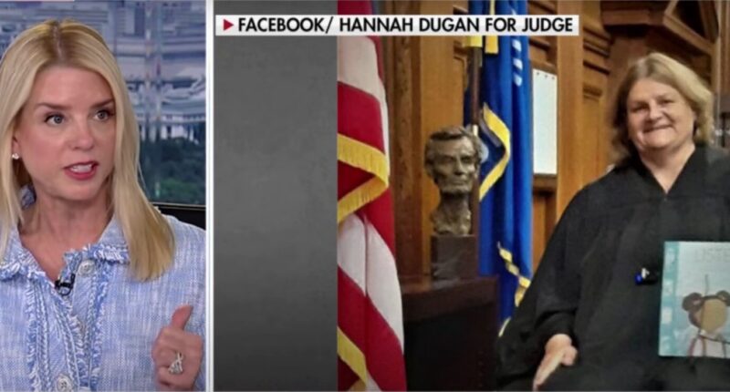 AG Bondi Describes How Arrested Judge Snuck Illegal Out of Court to Evade ICE.