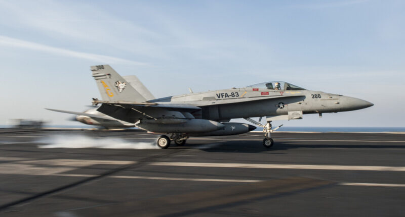 Aircraft Carrier Loses Fighter Jet at Sea, May Have Been Under Houthi Fire.