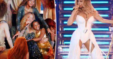 Beyoncé brings daughters Blue Ivy, Rumi onstage during 'Cowboy Carter' tour