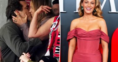 Blake Lively, Ryan Reynolds pack on the PDA after her controversial Time100 gala honor