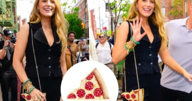 Blake Lively drops 'Another Simple Favor' Easter egg with nearly $6K pizza purse