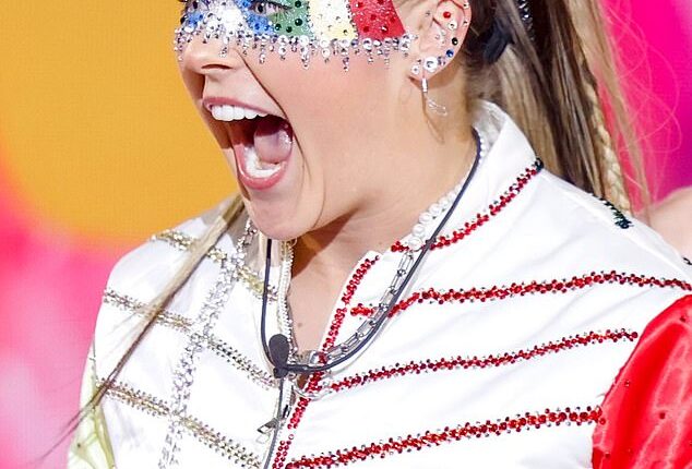 JoJo Siwa left fans concerned for her relationship with Australian Kath Ebbs on Thursday night, after she issued a cryptic message to Chris Hughes in the final moments of Celebrity Big Brother UK on Friday
