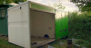 Tonight's episode of George Clarke's Amazing Spaces featured a Norfolk countryside cabin that was formerly just a collection of refrigerated lorry boxes (like the one above)